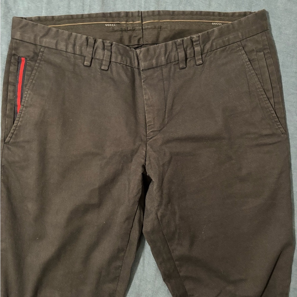 Gucci Black Slim Chino - 48R